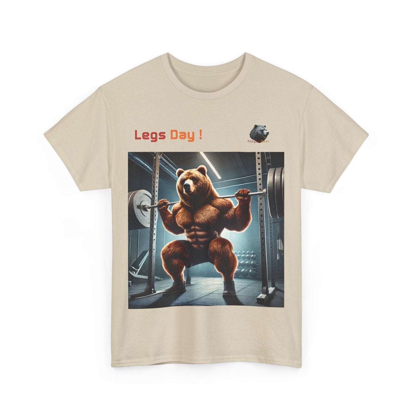 Forged Bear “Legs Day” T-Shirt