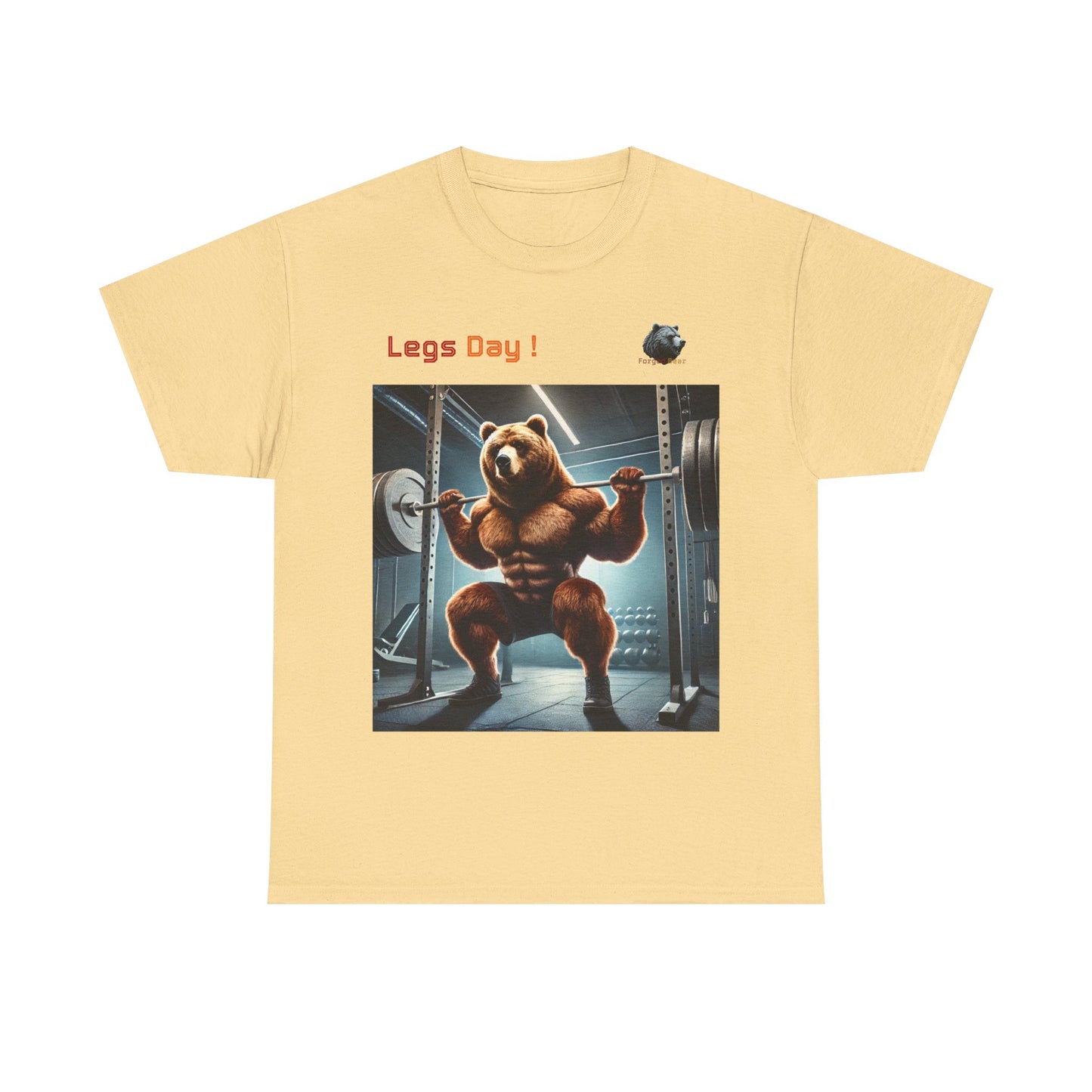 Forged Bear “Legs Day” T-Shirt