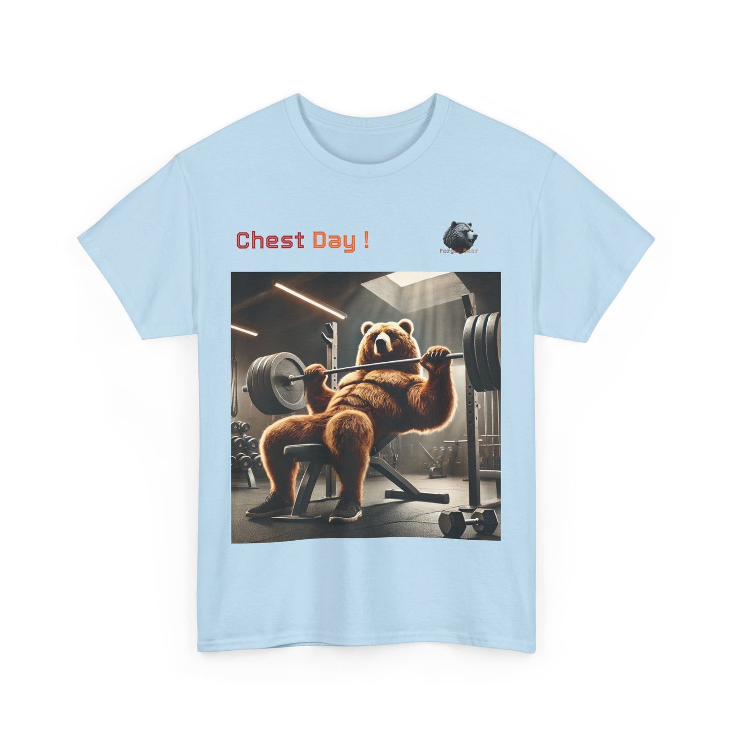 Forged Bear “Chest Day” T-Shirt