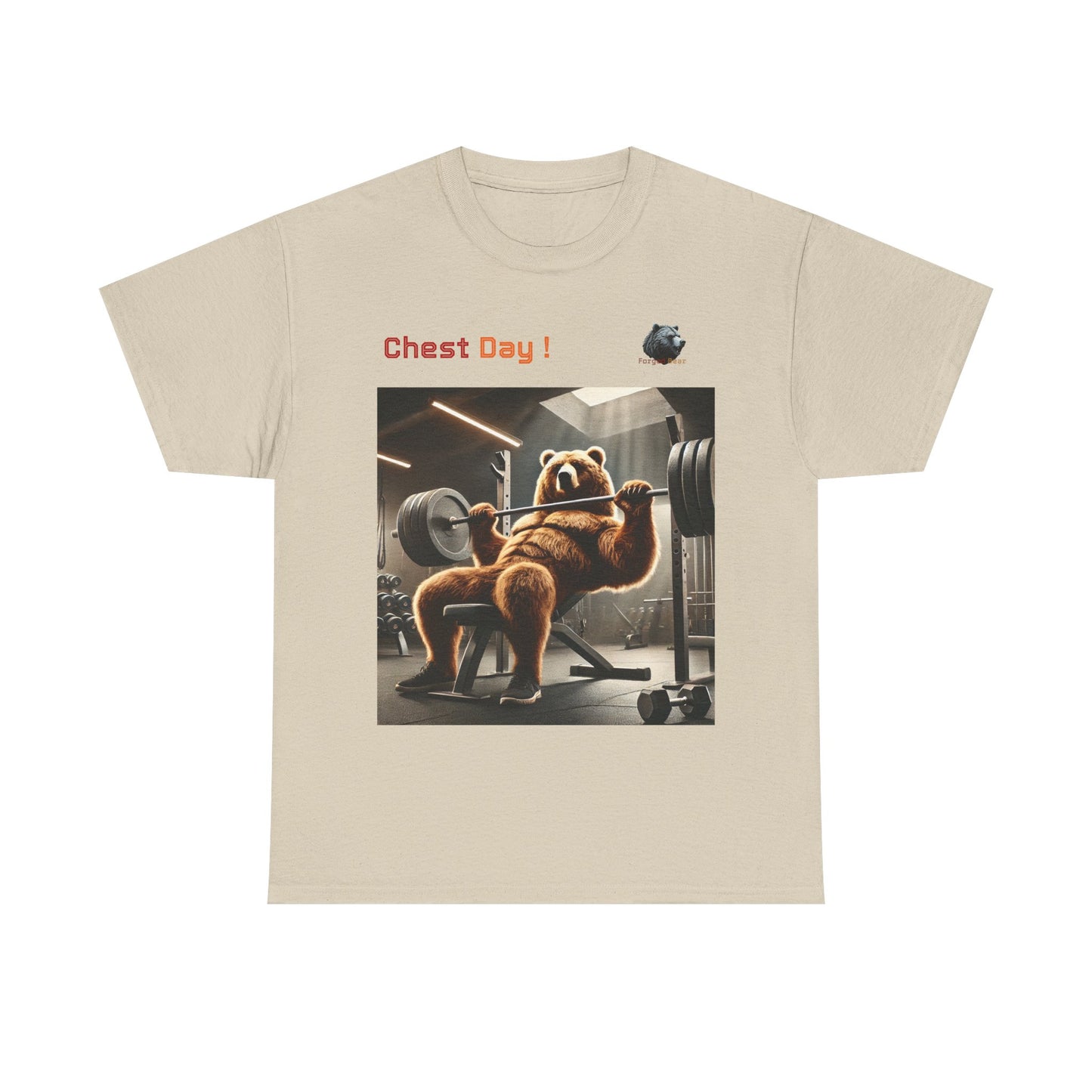 Forged Bear “Chest Day” T-Shirt