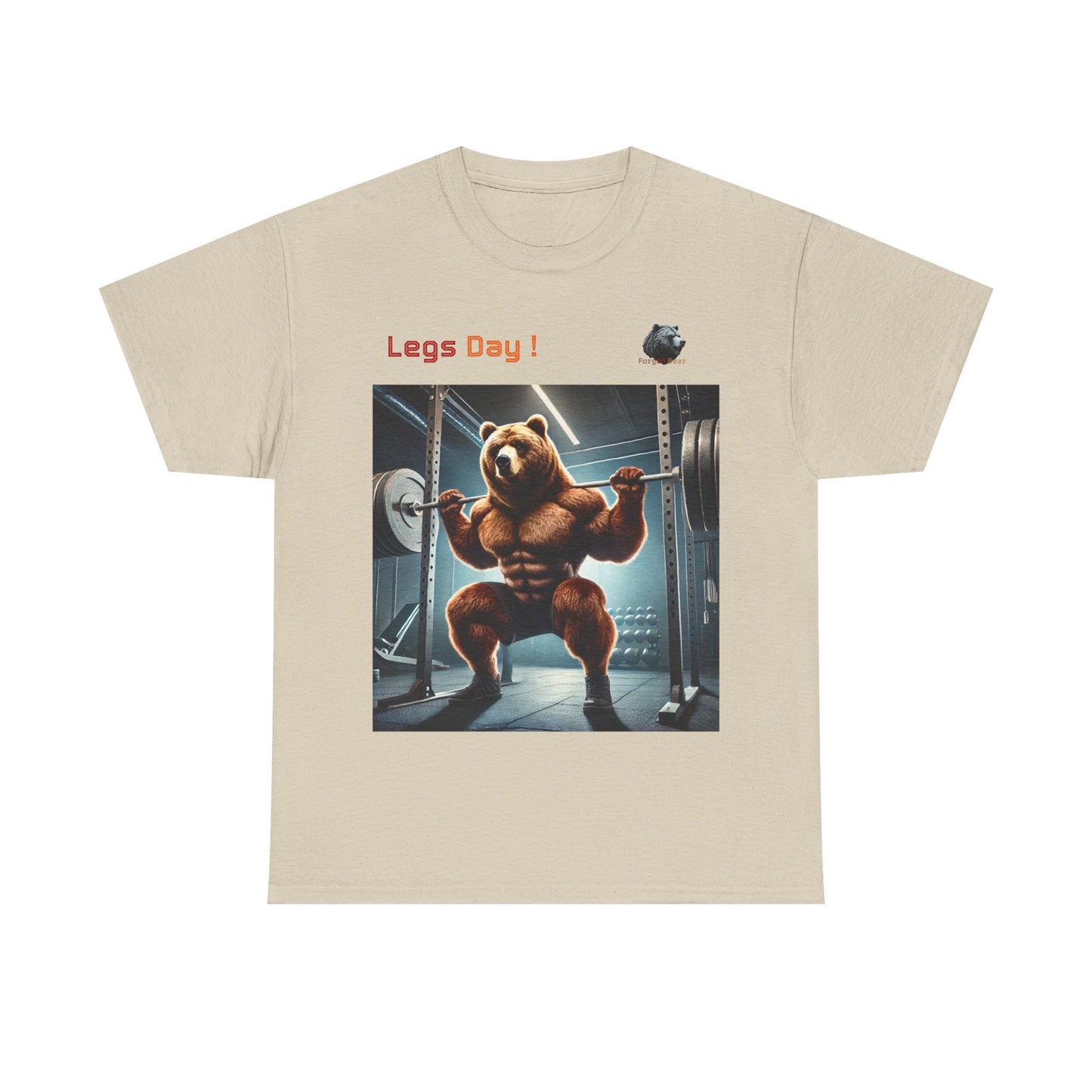 Forged Bear “Legs Day” T-Shirt