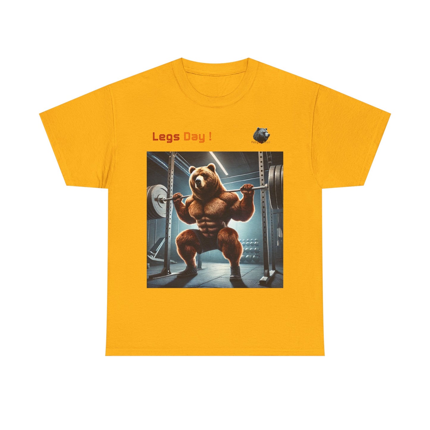 Forged Bear “Legs Day” T-Shirt