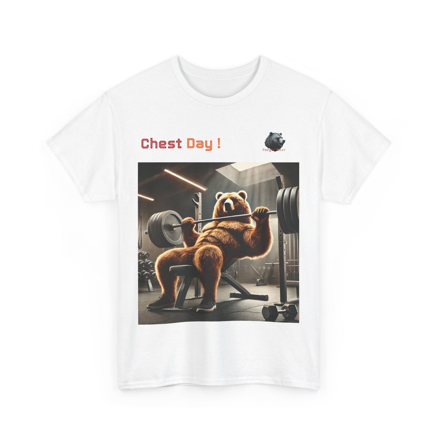 Forged Bear “Chest Day” T-Shirt